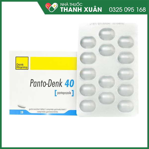 Thuốc Panto-Denk 40 trị loét dạ dày - tá tràng